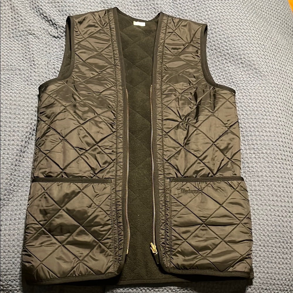 Barbour Quilted Zip In Liner